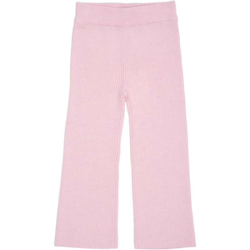 COPENHAGEN COLORS Bubblegum Merino Wide Rib Bukser