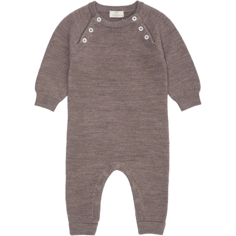 COPENHAGEN COLORS Natural Mel Merino Baby Full Body In Garter Stitch