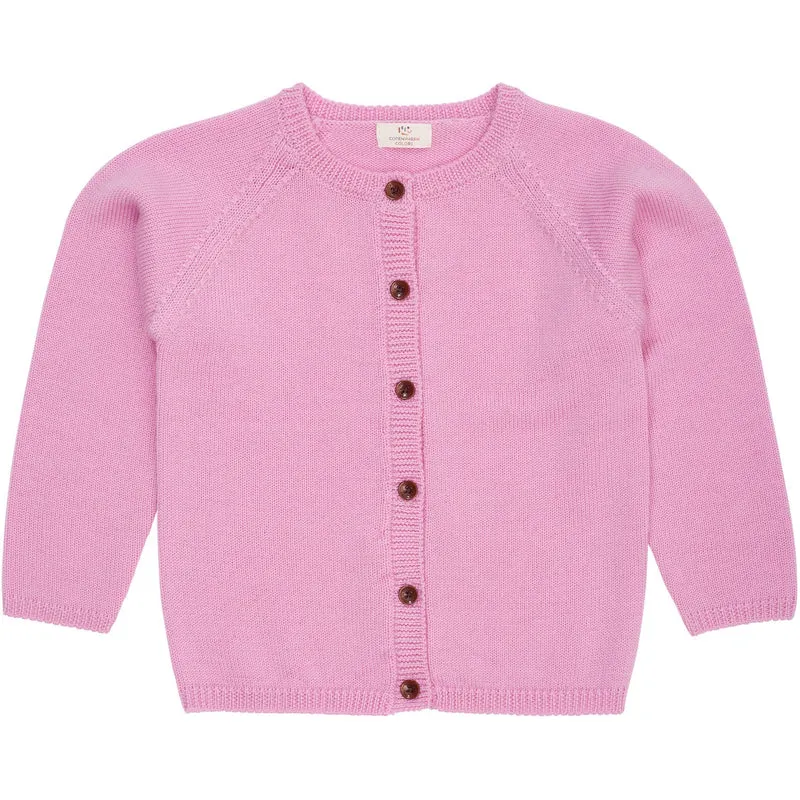 COPENHAGEN COLORS Syringa Merino Strikket Cardigan