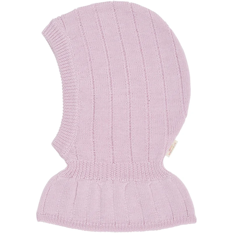 COPENHAGEN COLORS Lavender Merino Rib Strikket Elefantlue