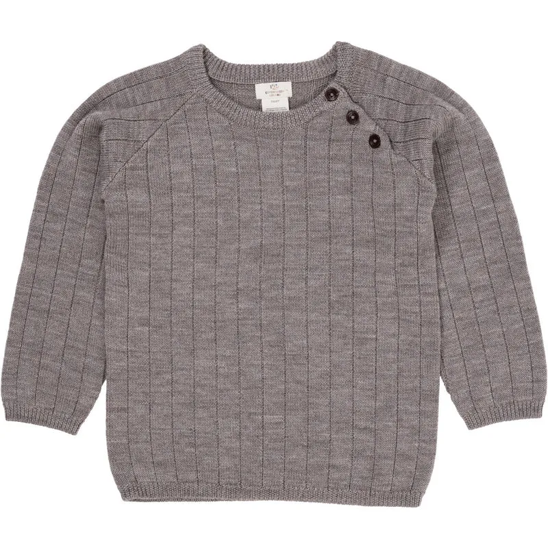 Copenhagen Colors Natural Melange Merino Strikket Genser