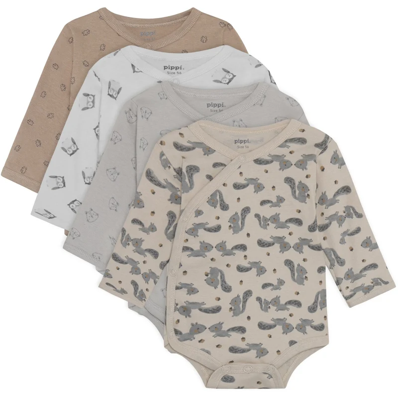 Pippi Rainy Day Body Omslags Ao-Printed (4-Pack)