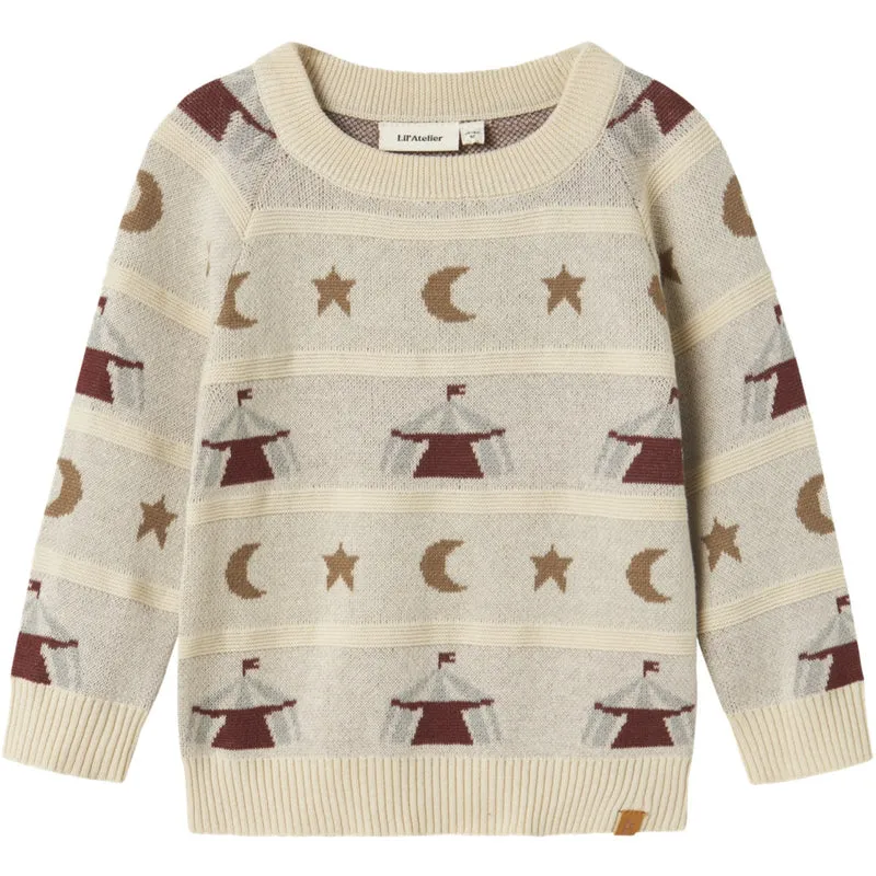 Lil'Atelier Turtledove Nmmlamai Ls Strikk Lil