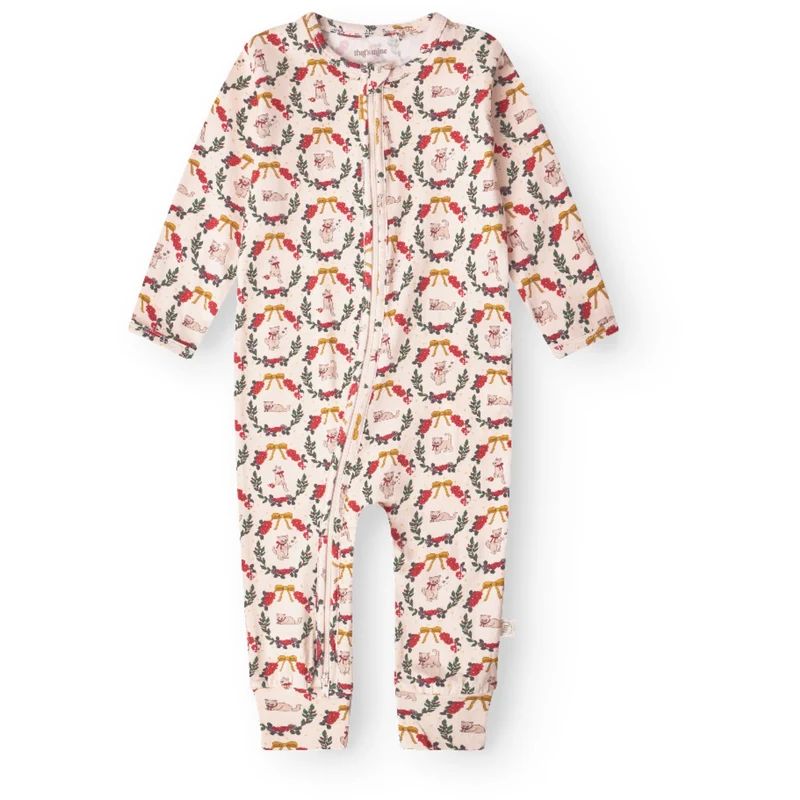 That's Mine Christmas Wreath Elliotte Onesie