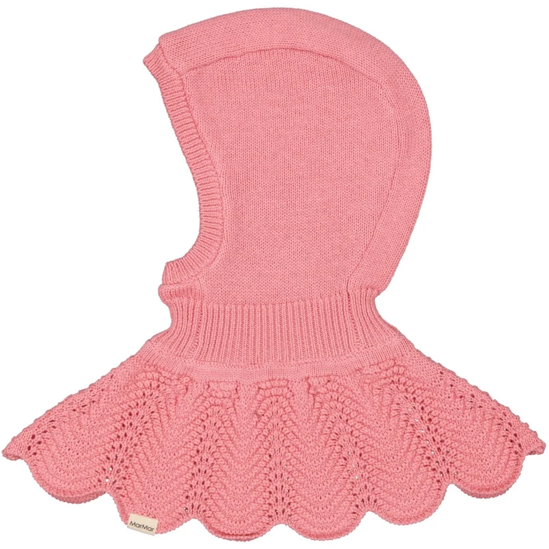 MarMar Light Cotton Wool Lace Raspberry Adalyn Strikk Lue