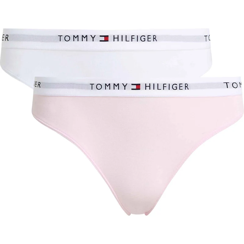 Tommy Hilfiger Light Pink/White 2 Pk Bikini