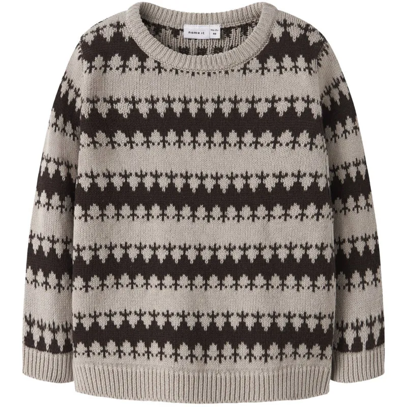 Name It Island Fossil Delicioso Nmmoscar Ls Strikk