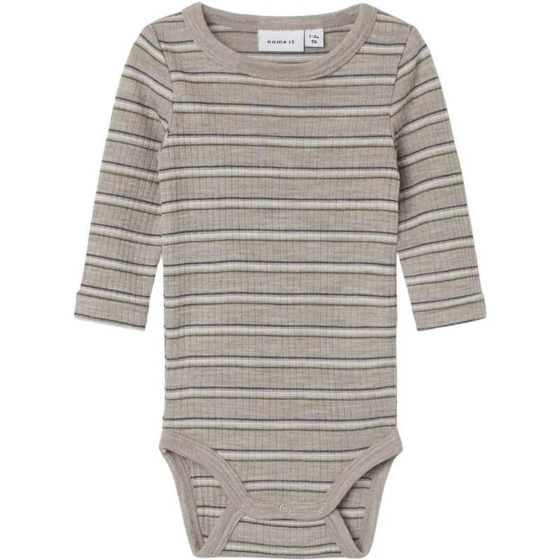 Name It Satellite Stripes Nbmwomi Wo/Mo Ls Body