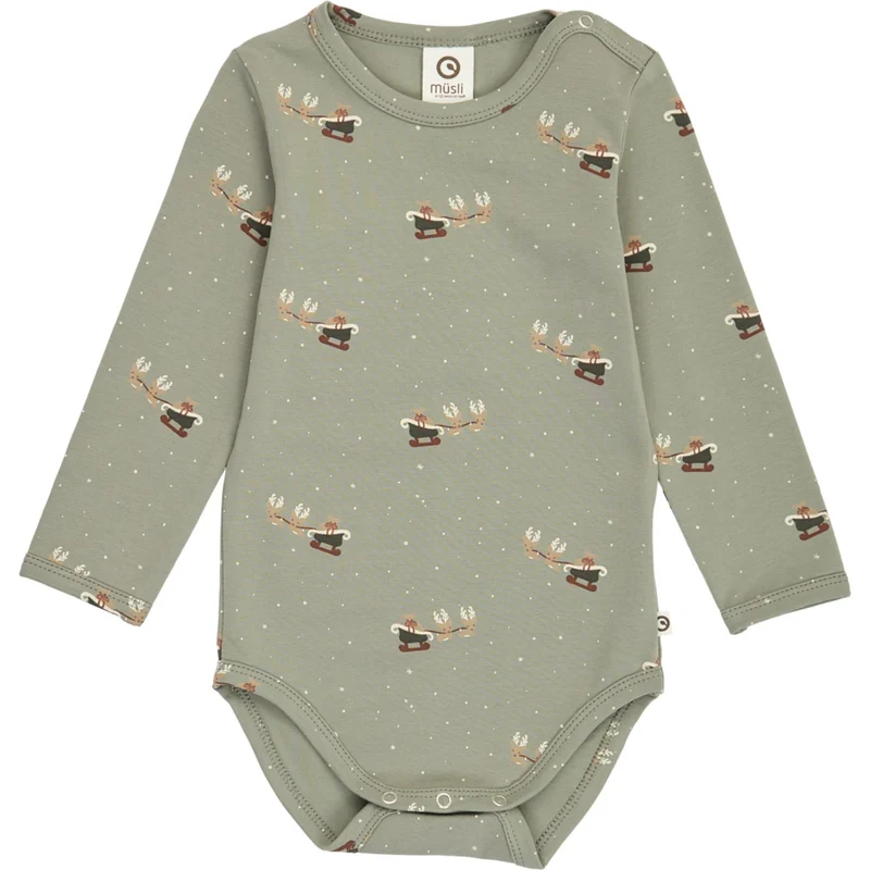 Müsli Shadow/ Deep Green/ Balsam Cream Christmas L/S Body
