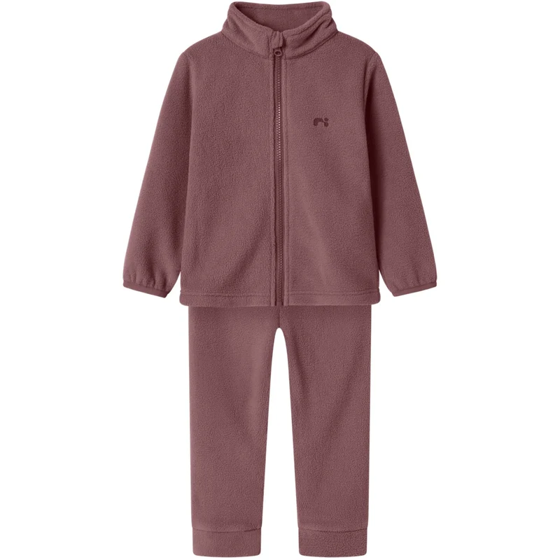 Name It Rose Brown Nmnspektra Fleece Sett Fo