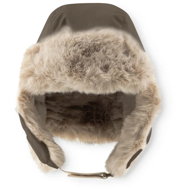 Mini A ture Tarmac Green Matcrister Teddybjørn Lined Winter Hette