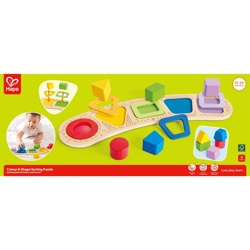 Hape Formpuslespil Til Småbørn