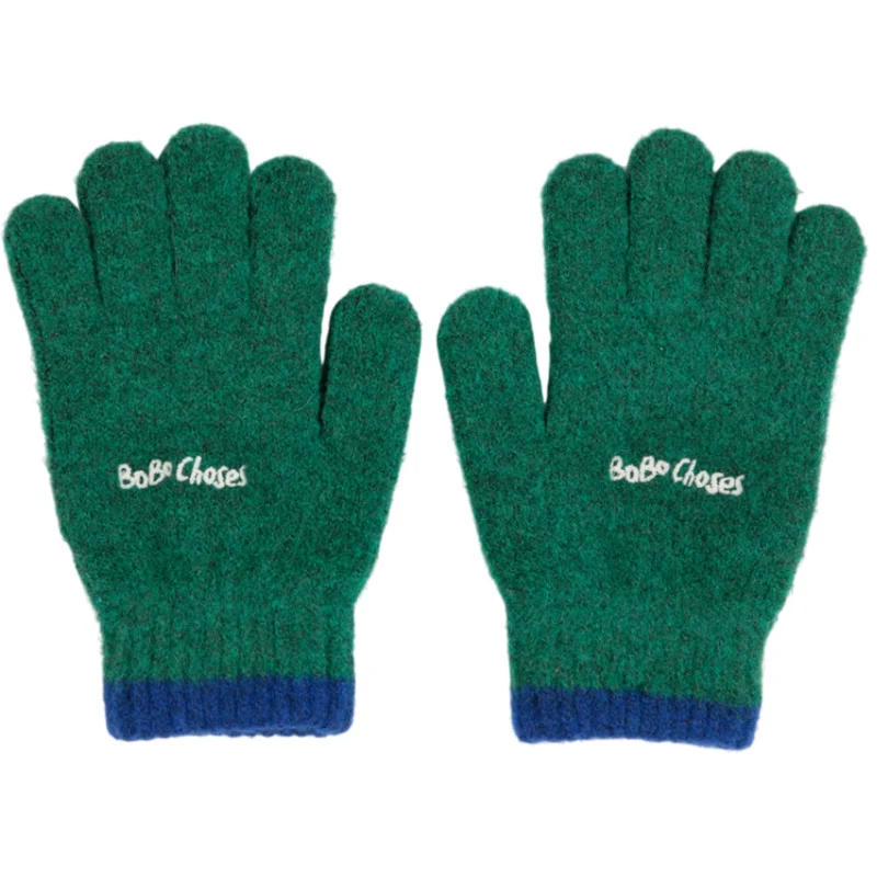 Bobo Choses Green Hansker