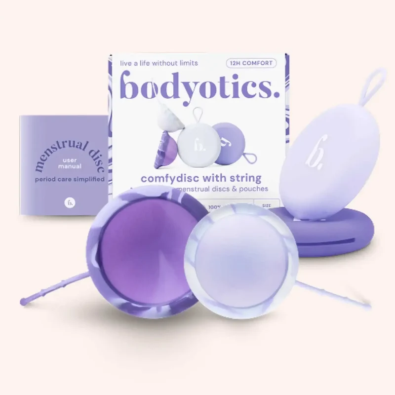 Bodyotics Comfydisc Reusable Menstrual Discs - 2pcs