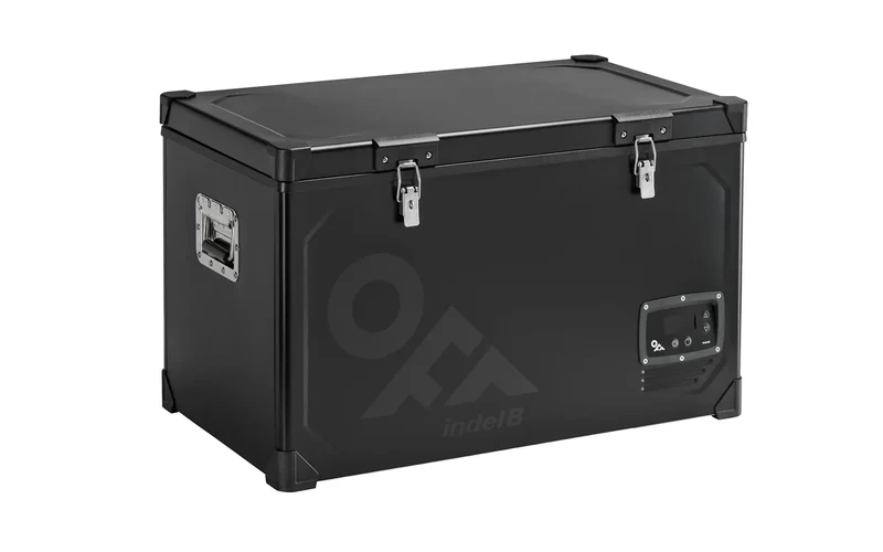 Indel B Steel Black Kyl/frysbox 74L AC-DC