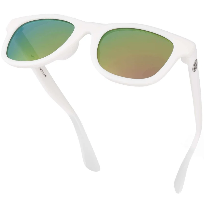 White Polarized Baby Sunglasses 3-8 Years