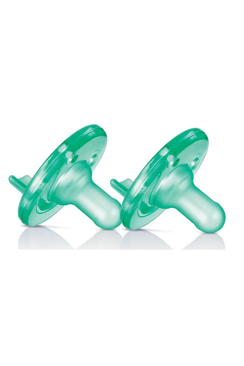 Philips Avent Soothie Pacifiers, 0 - 3 Months, Green, 2-Pack