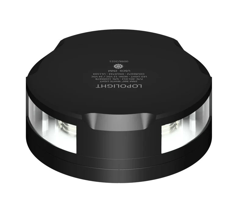 Lopolight Topplanterna 2nm 360° vitt, Svart / FB Bas
