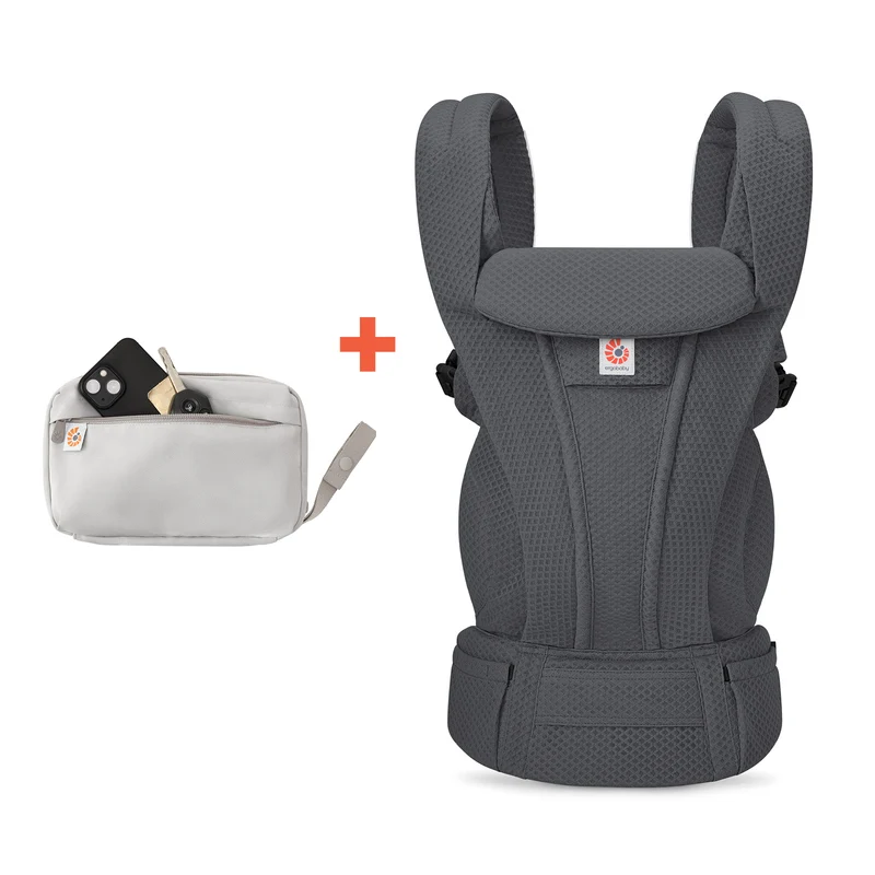 Ergobaby Omni Deluxe Mesh Graphite Grey + Gratis Bärbar Skötmatta (spara 499 kr)