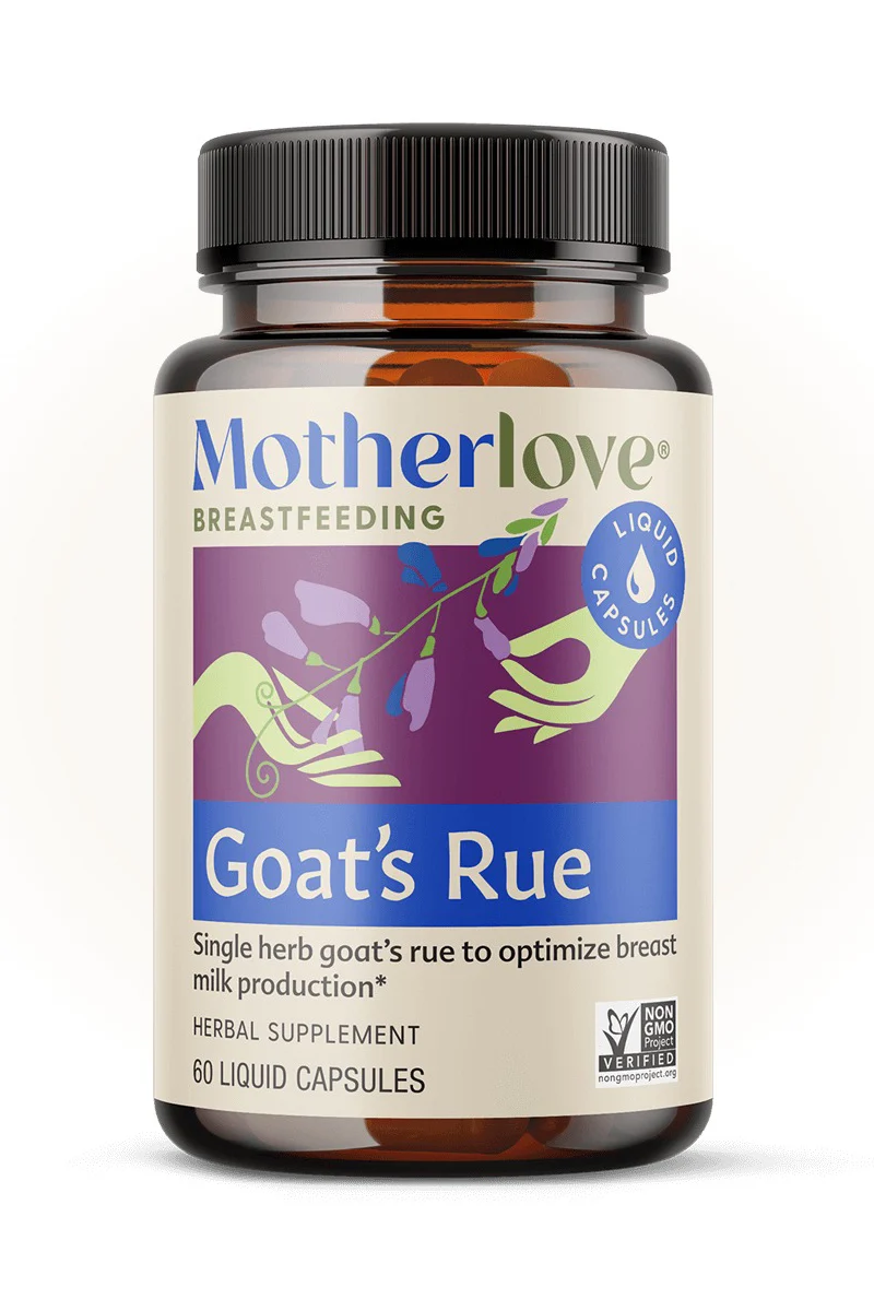 Motherlove Goat's Rue Vegetarian Capsules, 120 ct