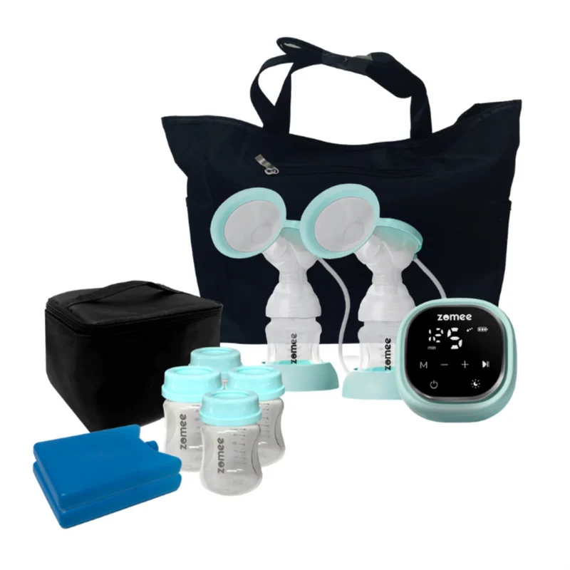 Zomee Z2 Double Electric Breast Pump Travel Kit
