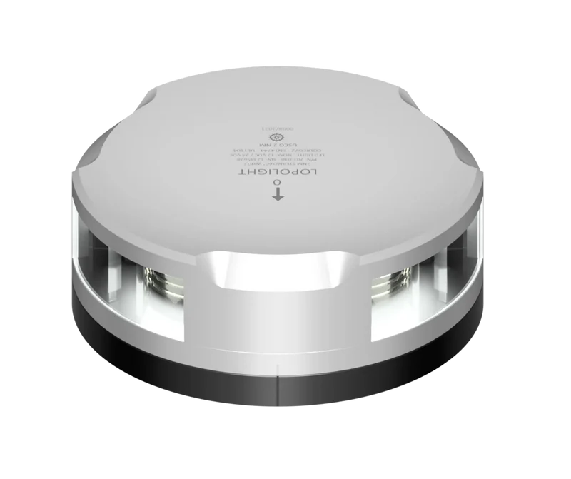 Lopolight Akterlanterna 2nm 360° vitt, Silver / FB Base