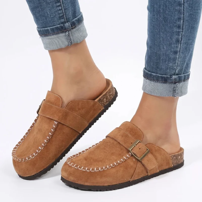 Lätta Loafers för Dam med Halkfri Sula