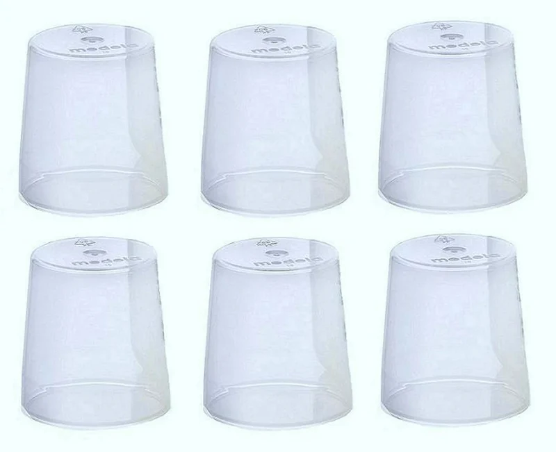 Medela Nipple Caps for Wide Base Nipples, 6-Pack