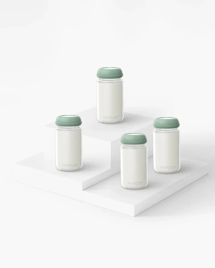 Momcozy Natural Baby Bottle Compatible with Momcozy Cooler - 4pc