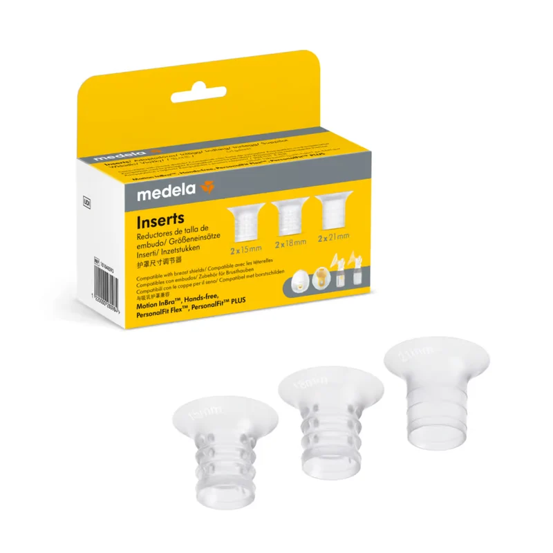 Medela Breast Shield Inserts, 21 mm, 18 mm & 15 mm