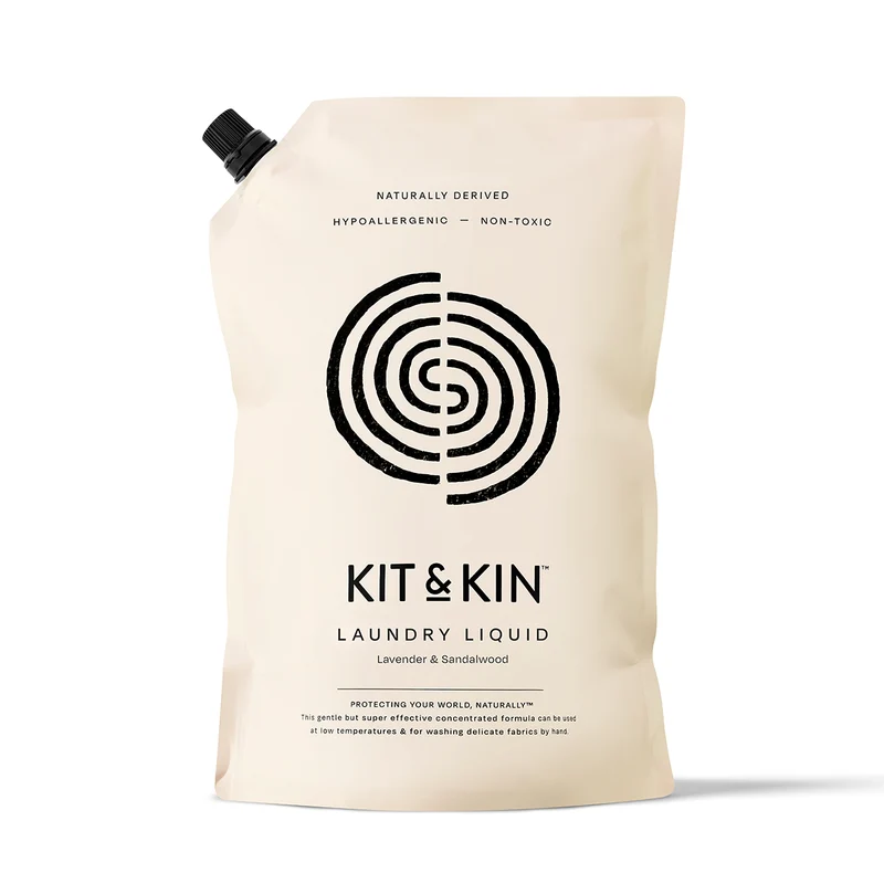 Kit & Kin Flytande Tvättmedel Fresh Linen, 1 liter