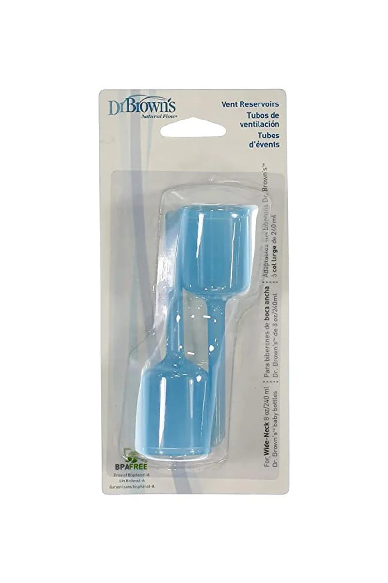 Dr. Brown's Wide Neck Bottle Vent Reservoirs, 2-Pack