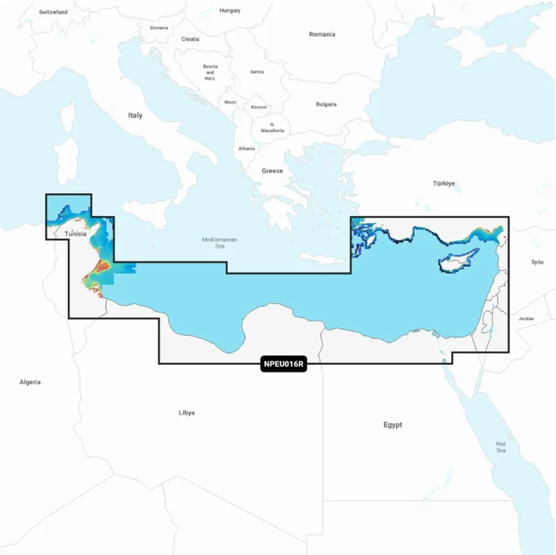 Navionics+ Regular Mediterra