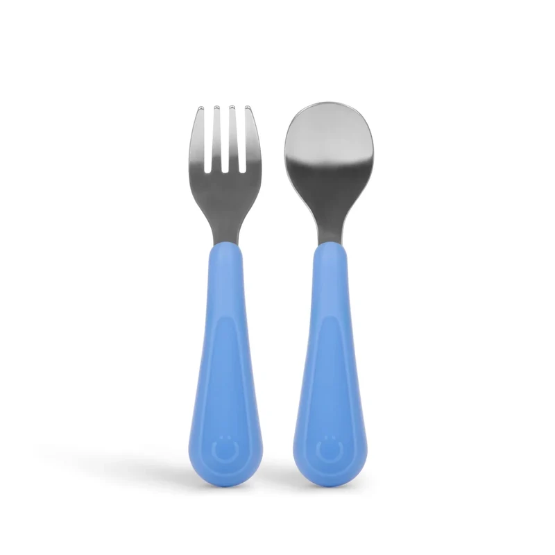 Ubbi Stainless Steel Utensil Set 2-Pack