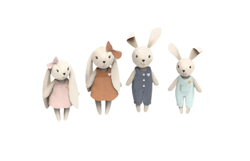 Speedy Monkey Rabbit Family | Macklem's Canada