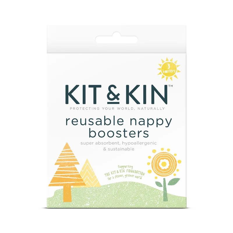 Kit & Kin Inlägg till Tygblöjor (3 st)