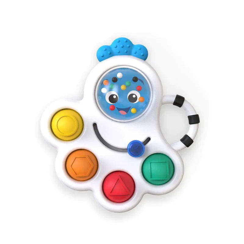 Baby Einstein - Opus’s Shape Pops Sensory Rattle & Teether