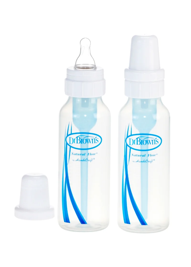 Dr. Brown's 8 oz Standard Neck Bottles, 2-Pack