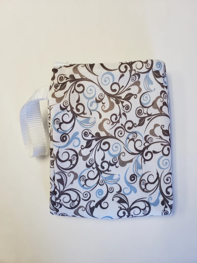 Blueberry Wet Bag, Swirls