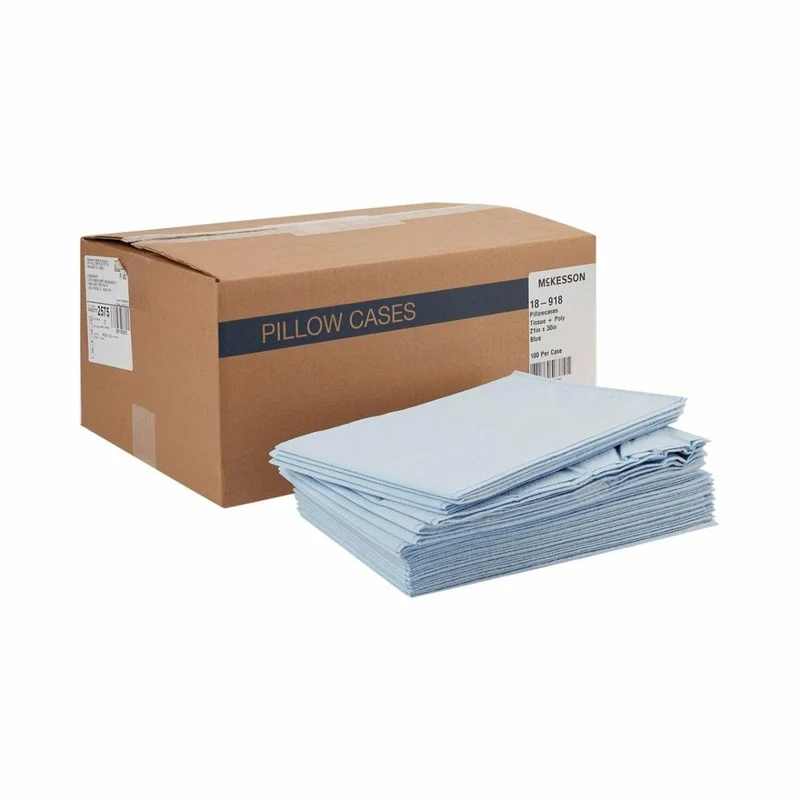 McKesson White Disposable Pillowcase 21 X 30 Inch Case of 100