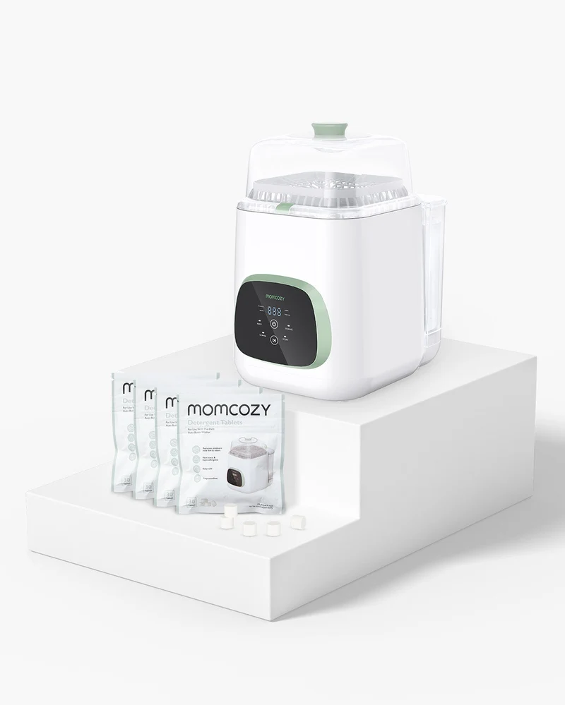 Time-Saving Cleaning Bundle: KleanPal Pro Bottle Washer + 120 Cleaning Tablets