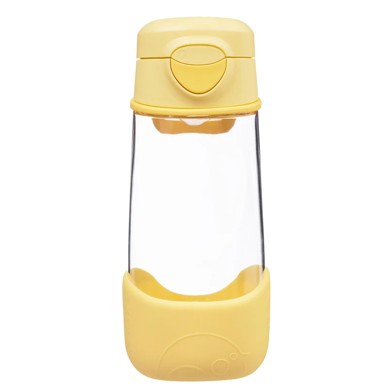 b.box Vattenflaska med pip 450ml, Gul