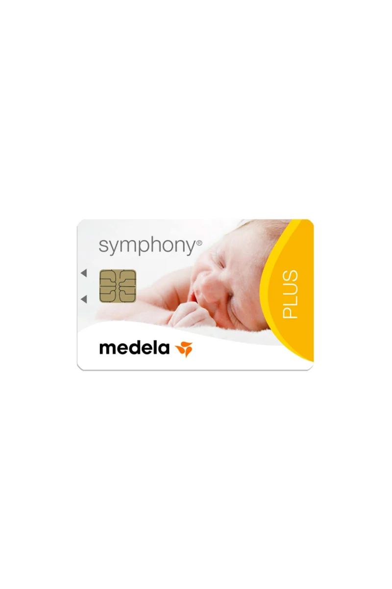 Medela Symphony PLUS Breast Pump Program Card, English
