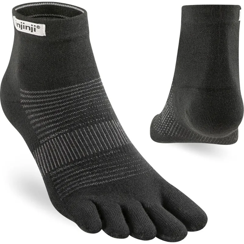 Mini-Crew Black Men's Run Lightweight