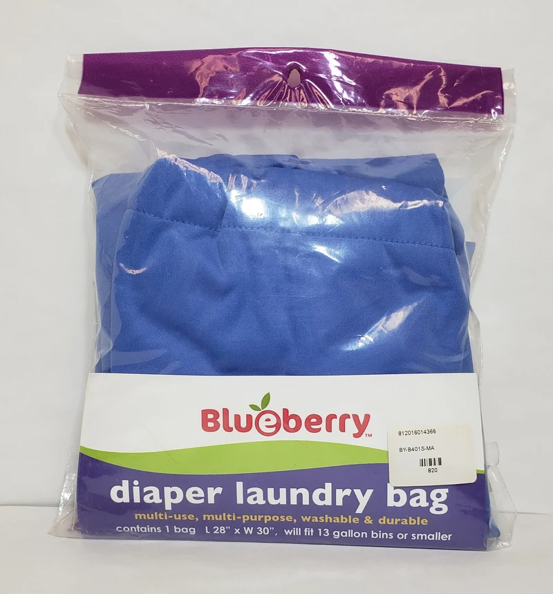 Blueberry Diaper Laundry Bag, Solid Colors