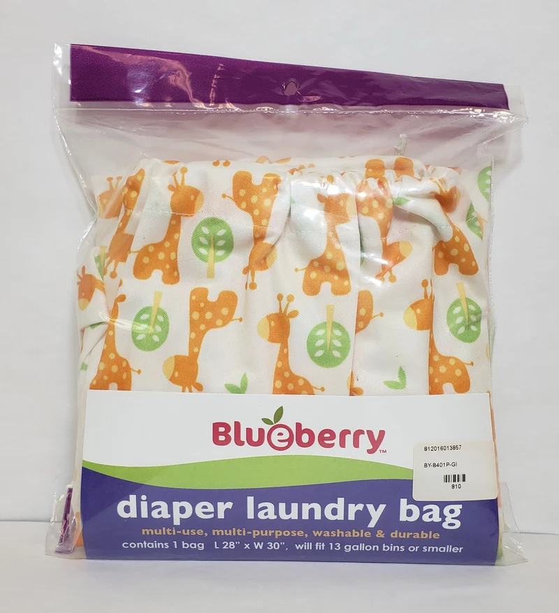 Blueberry Diaper Laundry Bag, Prints