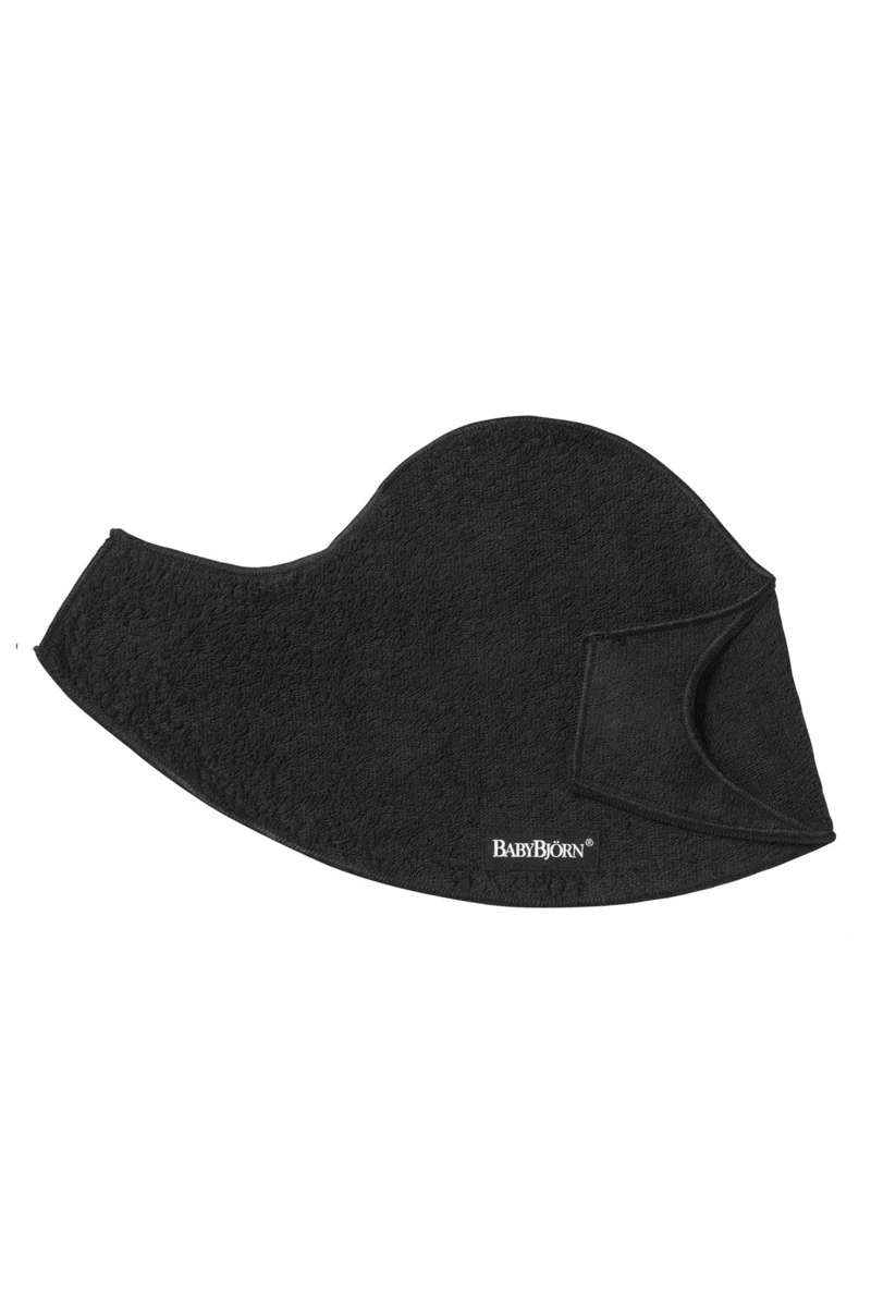 BabyBjorn Bibs for Baby Carrier, Black, 2-Pack