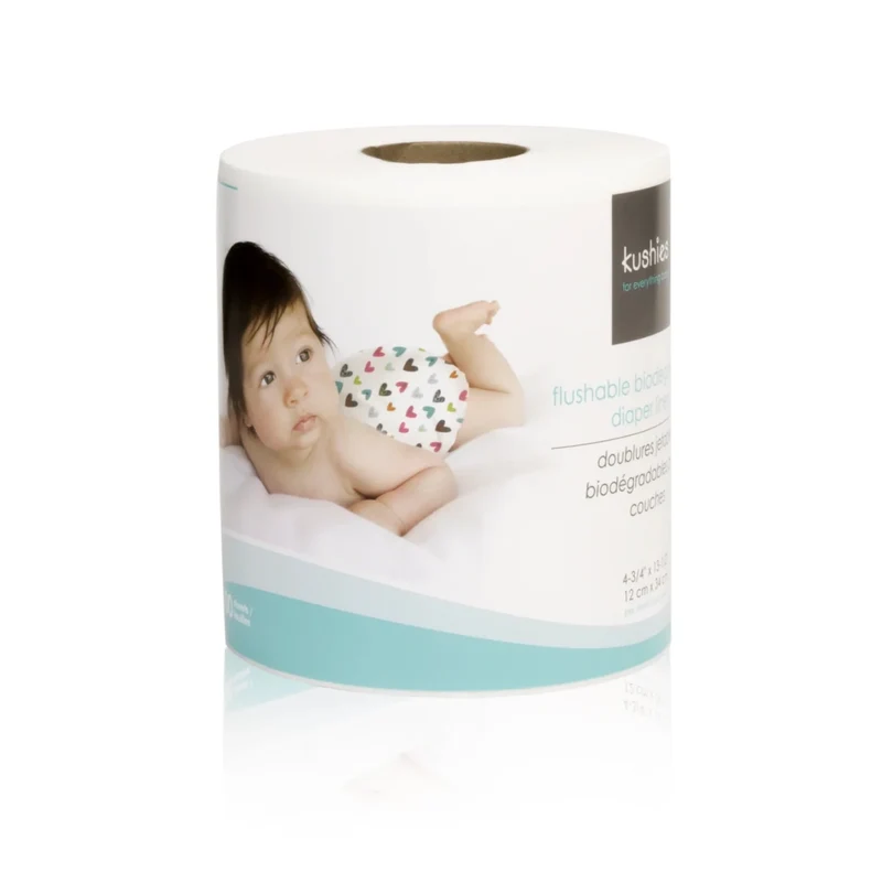 Kushies Biodegradable Diaper Liners