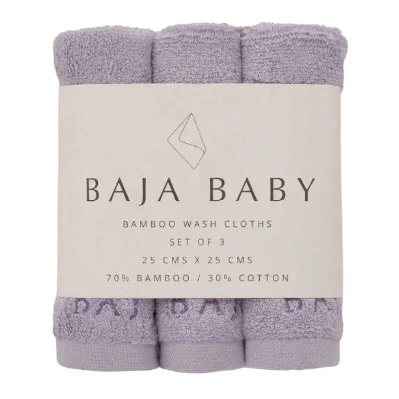 BAJA BABY Washcloth 3pk