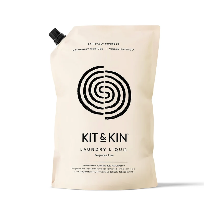 Kit & Kin Flytande Tvättmedel Parfymfri, 1 liter